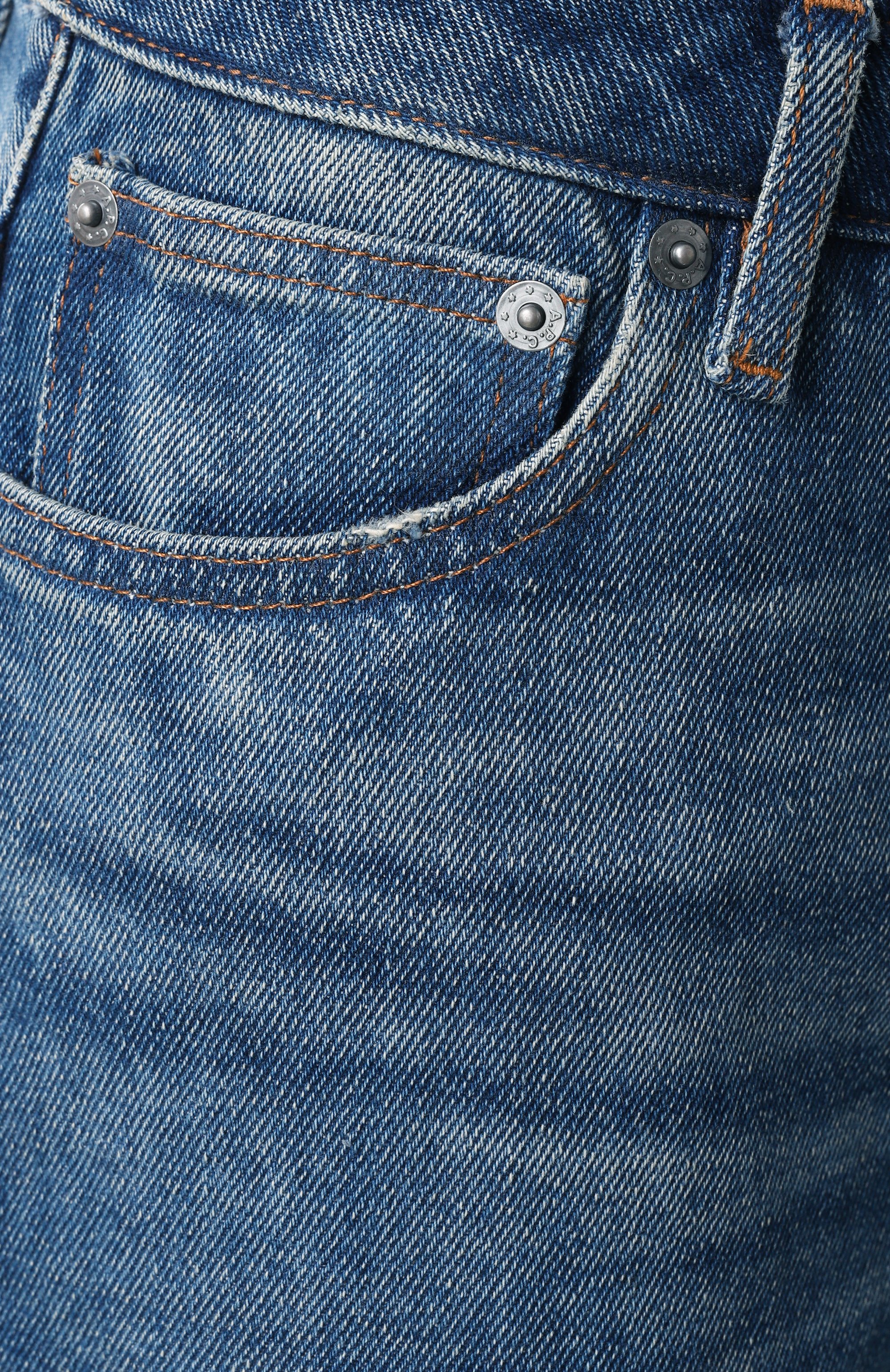 Джинсы A.P.C. синего цвета по цене 21300 руб., арт. C0HFC-F09181, фото 6 Джинсы A.P.C., арт. C0HFC-F09181, фото 6