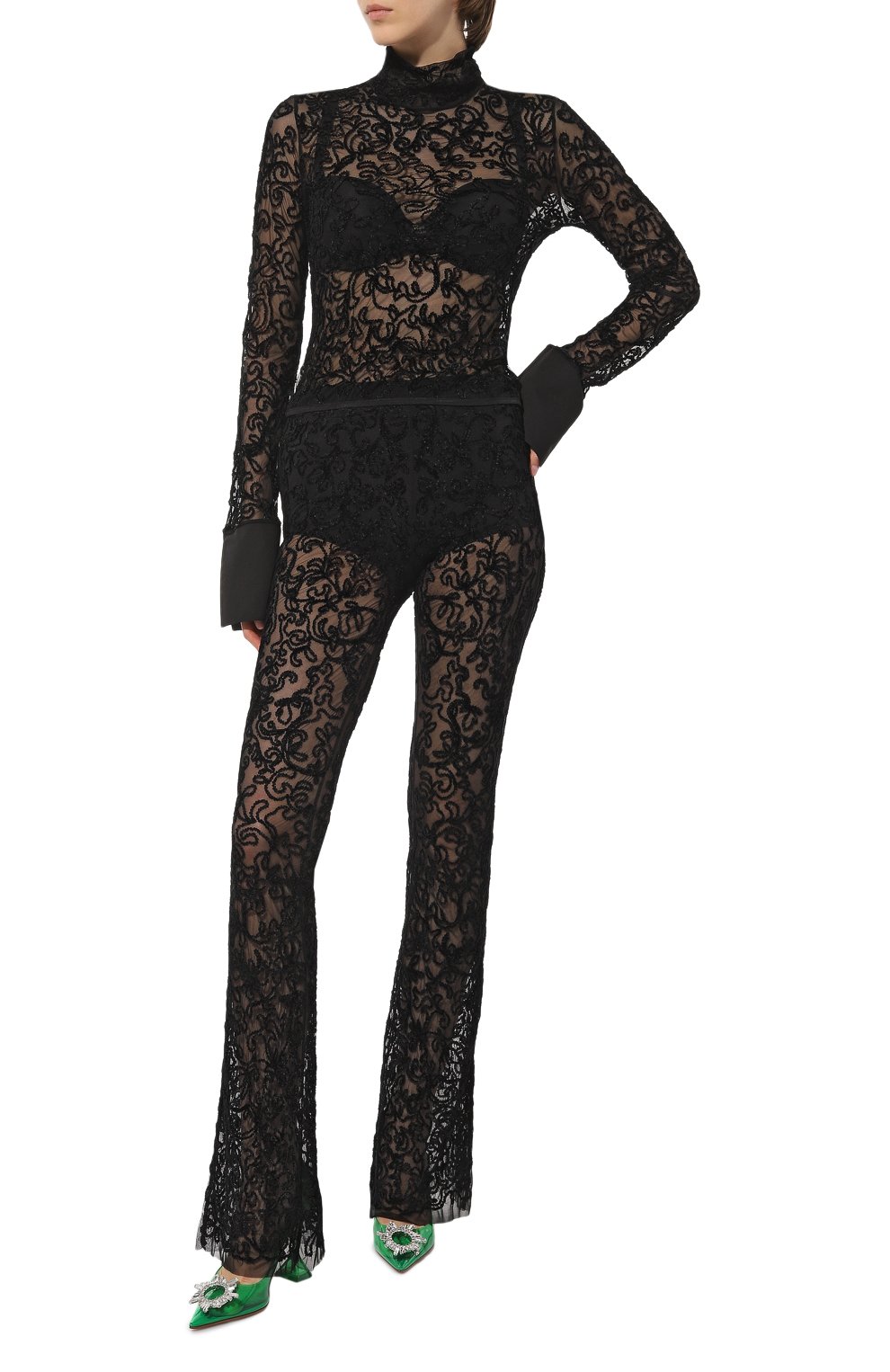 Топ DONDUP черного цвета по цене 114500 руб., арт. S979/JS0286D XXX, фото 2 Топ DONDUP, арт. S979/JS0286D XXX, фото 2