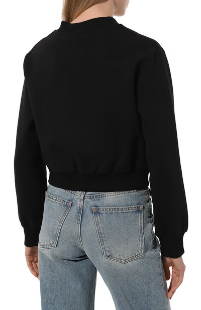 Свитшот DOLCE & GABBANA черного цвета по цене 75850 руб., арт. F9R50Z/GDB6B, фото 4 Свитшот DOLCE & GABBANA, арт. F9R50Z/GDB6B, фото 4