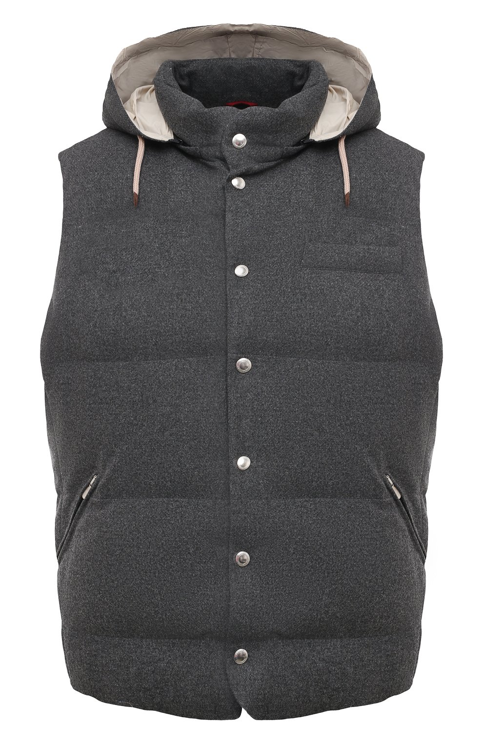 Пуховый жилет BRUNELLO CUCINELLI, арт. MM4851162, фото 1