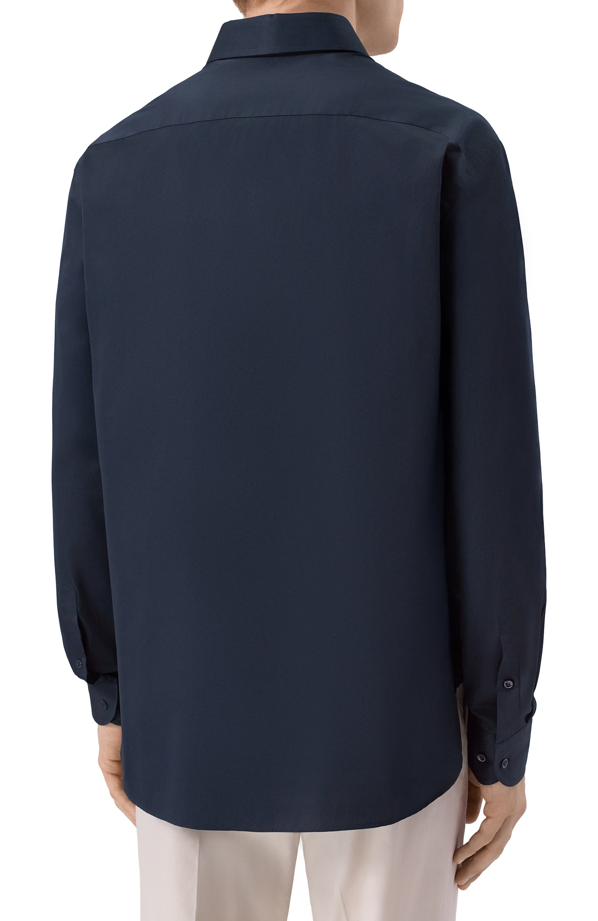 Хлопковая рубашка GIORGIO ARMANI, арт. GM000469/TE11189, фото 4