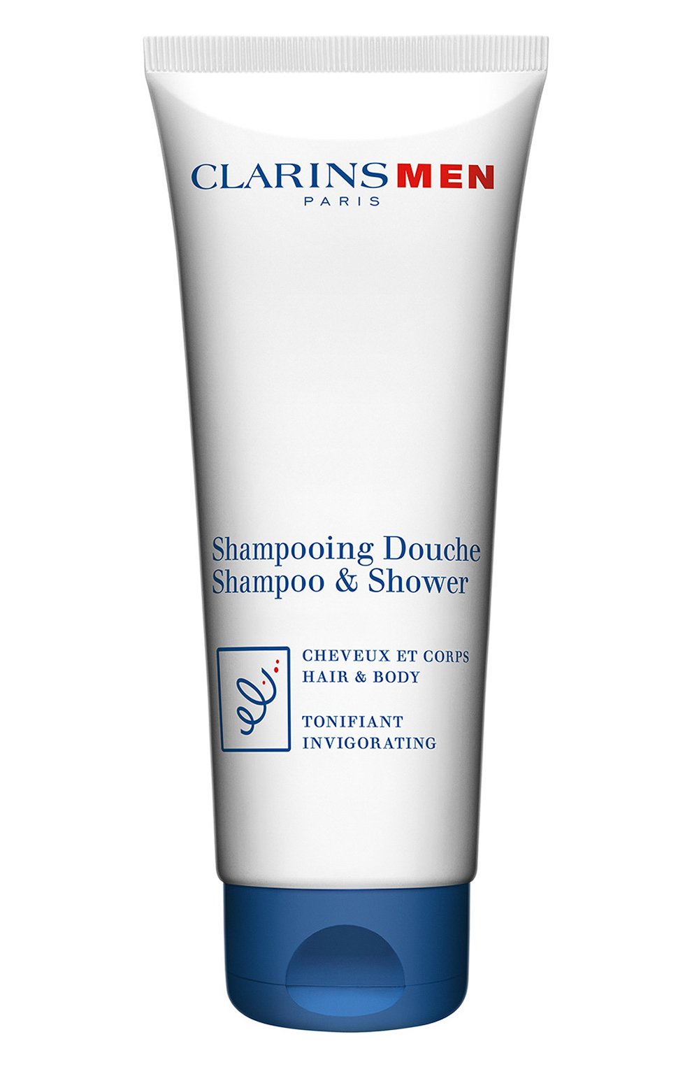 Тонизирующий шампунь-гель для волос и тела men shampooing douche (200 ml) CLARINS, арт. 80085753, фото 1