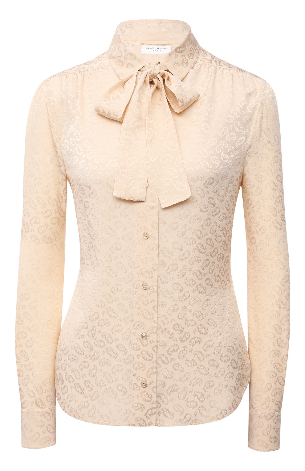 Шелковая блузка SAINT LAURENT, арт. 660889/Y5D16, фото 1
