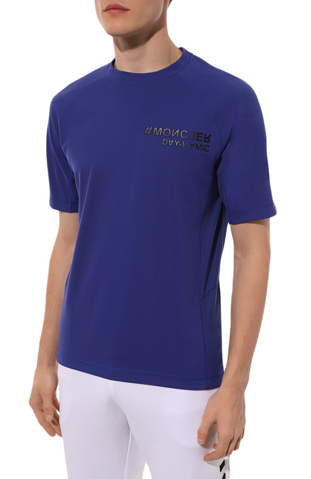 Хлопковая футболка MONCLER GRENOBLE, арт. 8C000-01-899PK, фото 3