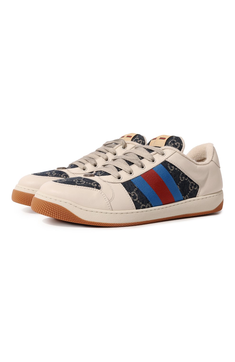 Комбинированные кеды screener GUCCI, арт. 576223 2KQ40, фото 1