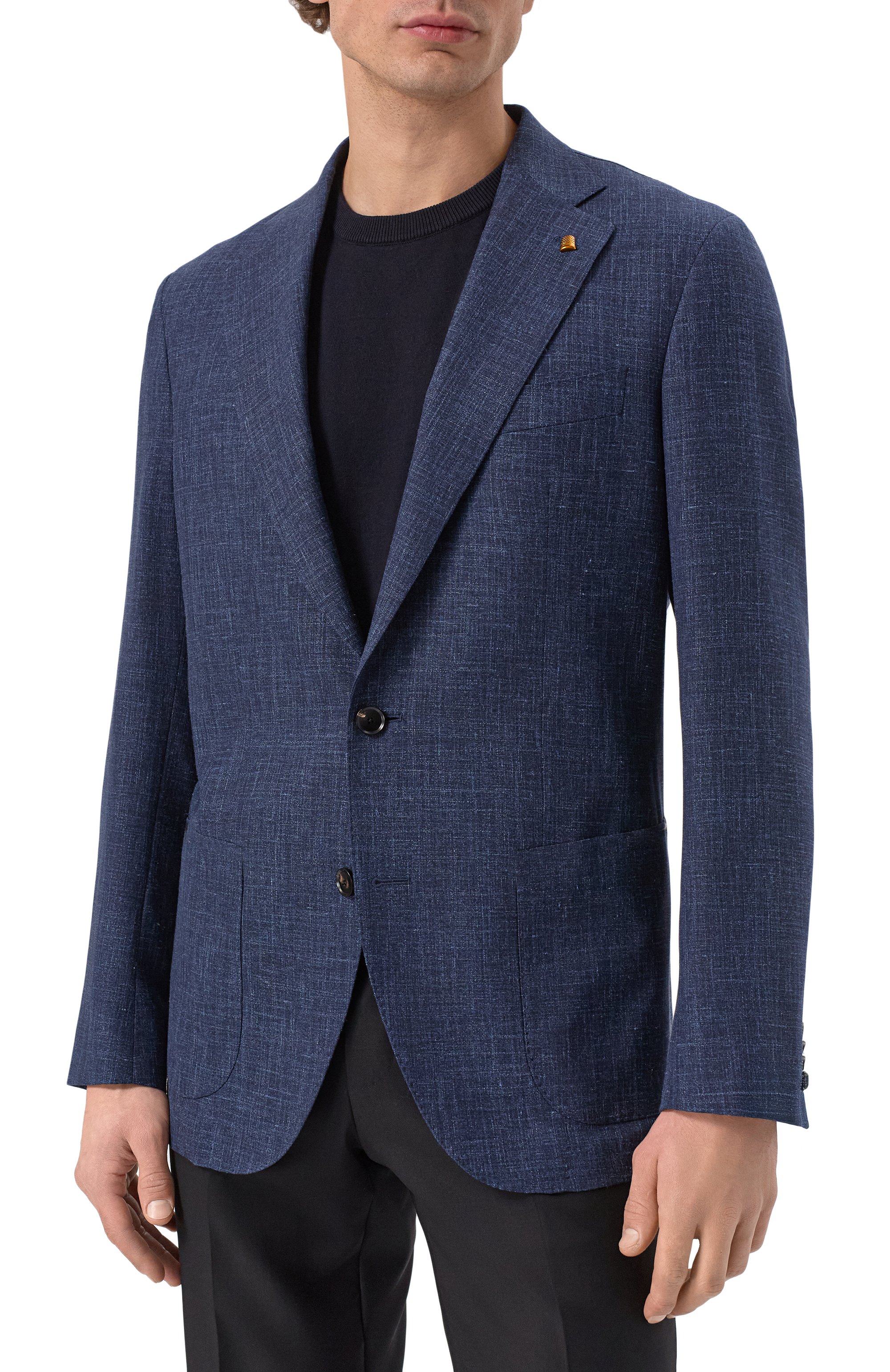 Пиджак из шерсти и шелка SARTORIA LATORRE, арт. EF74/UH0384, фото 5