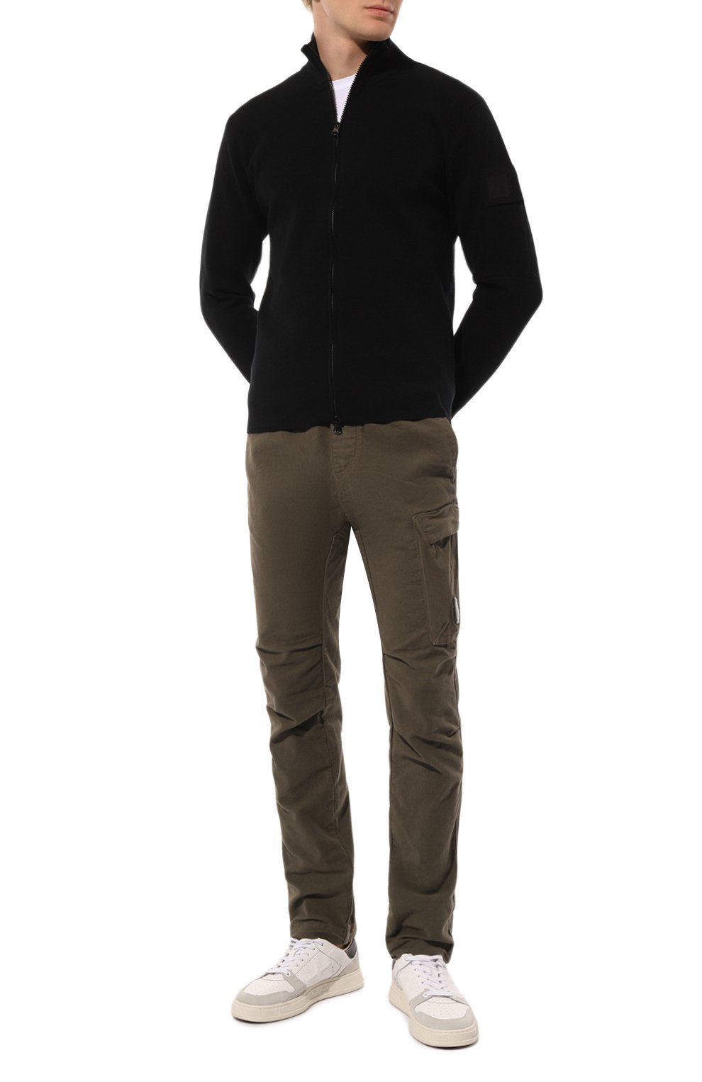 Хлопковые брюки C.P. COMPANY, арт. 17CMPA180A110233G, фото 2