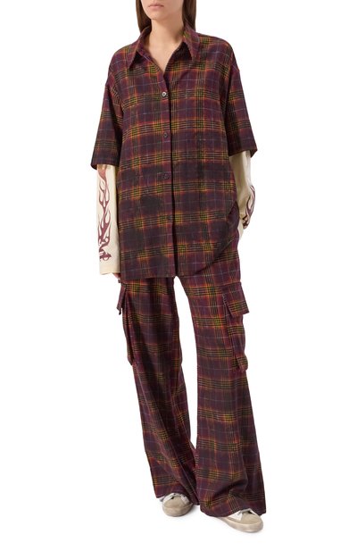 Рубашка PALM ANGELS, арт. PWGE027F25FAB001, фото 2