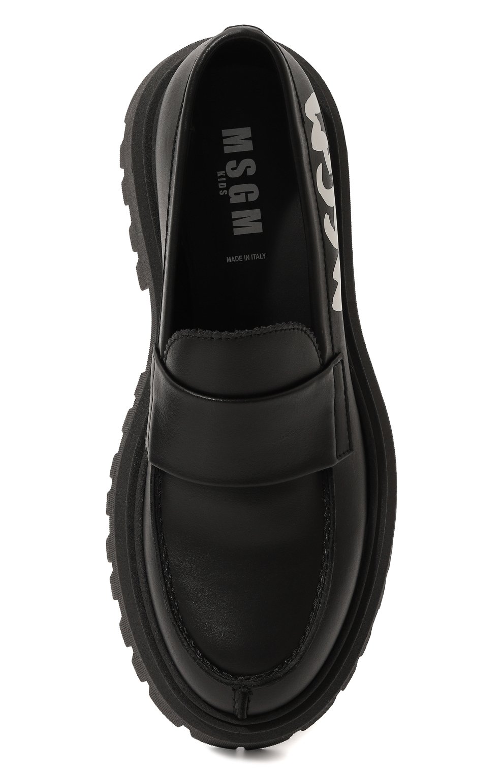 Кожаные лоферы MSGM KIDS, арт. 76260/28-35, фото 4