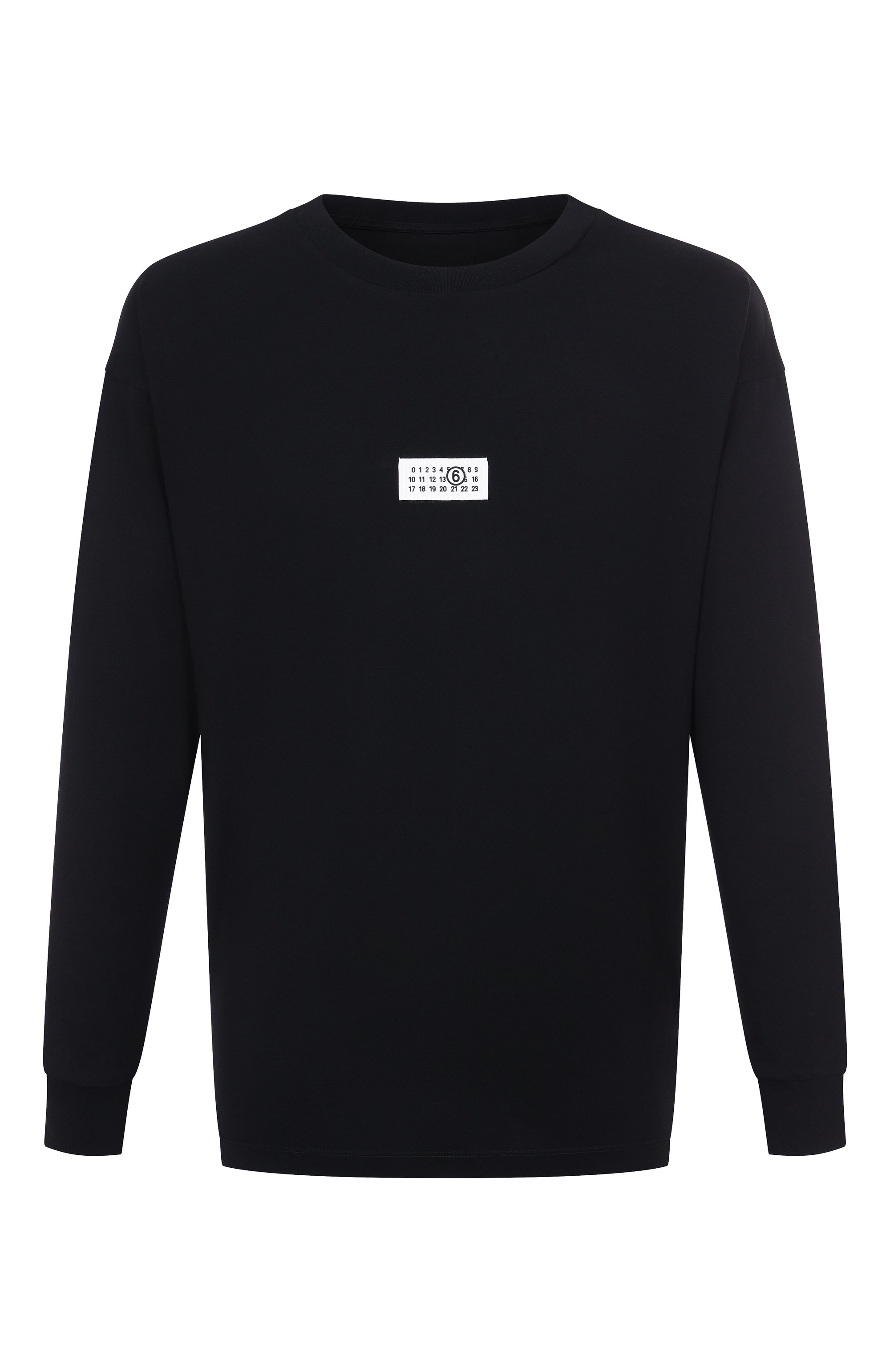 Хлопковый лонгслив MM6, арт. SH0GC0034/S24312, фото 1