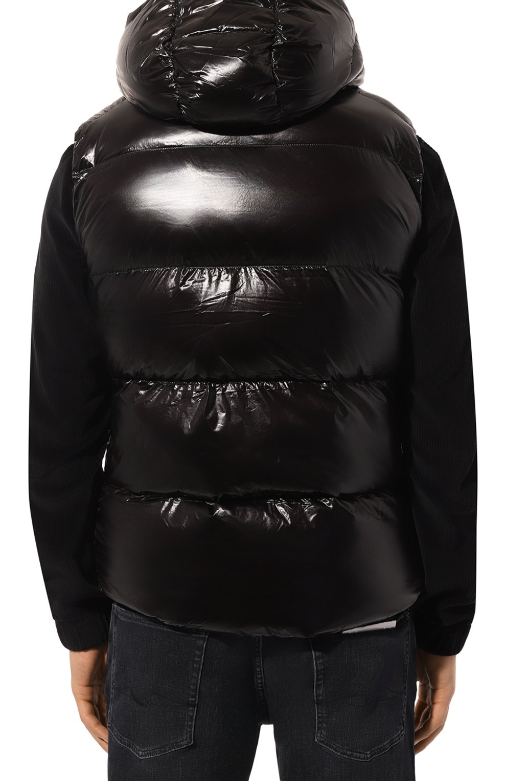 Пуховый жилет HETREGO черного цвета по цене 47150 руб., арт. 8N560/WAY, фото 4 Пуховый жилет HETREGO, арт. 8N560/WAY, фото 4