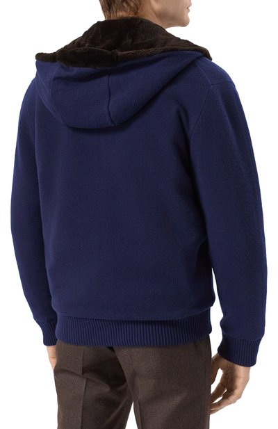 Кашемировый бомбер с подкладкой из бобра KANGRA, арт. 9150/11 02, фото 4