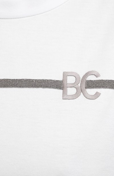 Хлопковая футболка BRUNELLO CUCINELLI, арт. M0A45BN400, фото 5