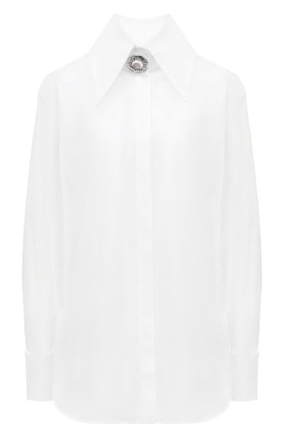Хлопковая рубашка BALMAIN, арт. BF0HS291CE48, фото 1