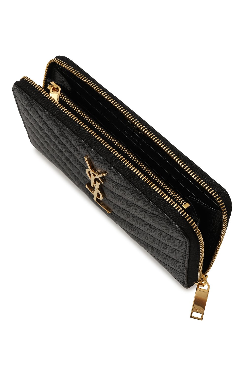 Кожаный кошелек SAINT LAURENT, арт. 358094/B0W01, фото 3