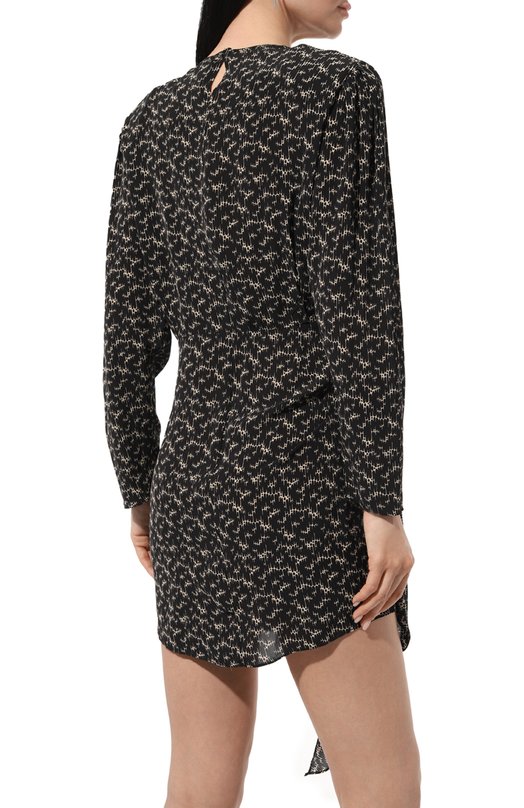 Платье из вискозы Isabel Marant Etoile R00015FB Чёрный  R00015FB Фото 4