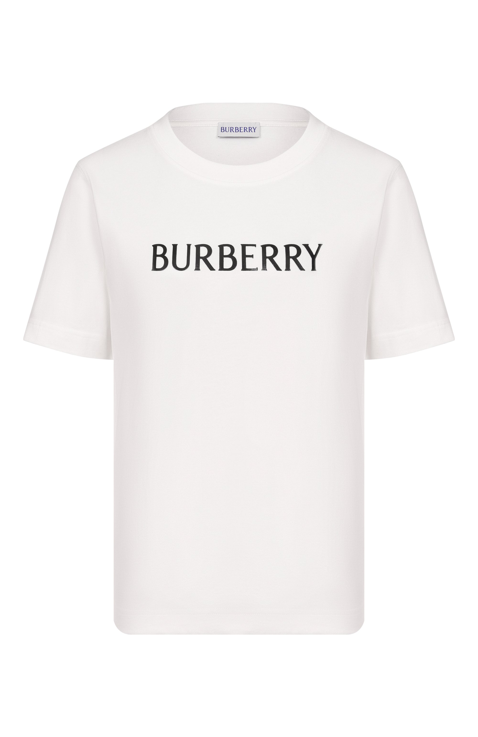 Хлопковая футболка BURBERRY, арт. 8118978, фото 1