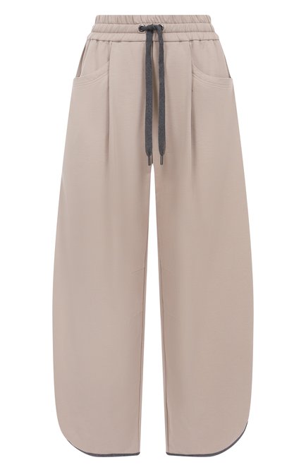 Женские хлопковые брюки BRUNELLO CUCINELLI, арт. MH827S0599