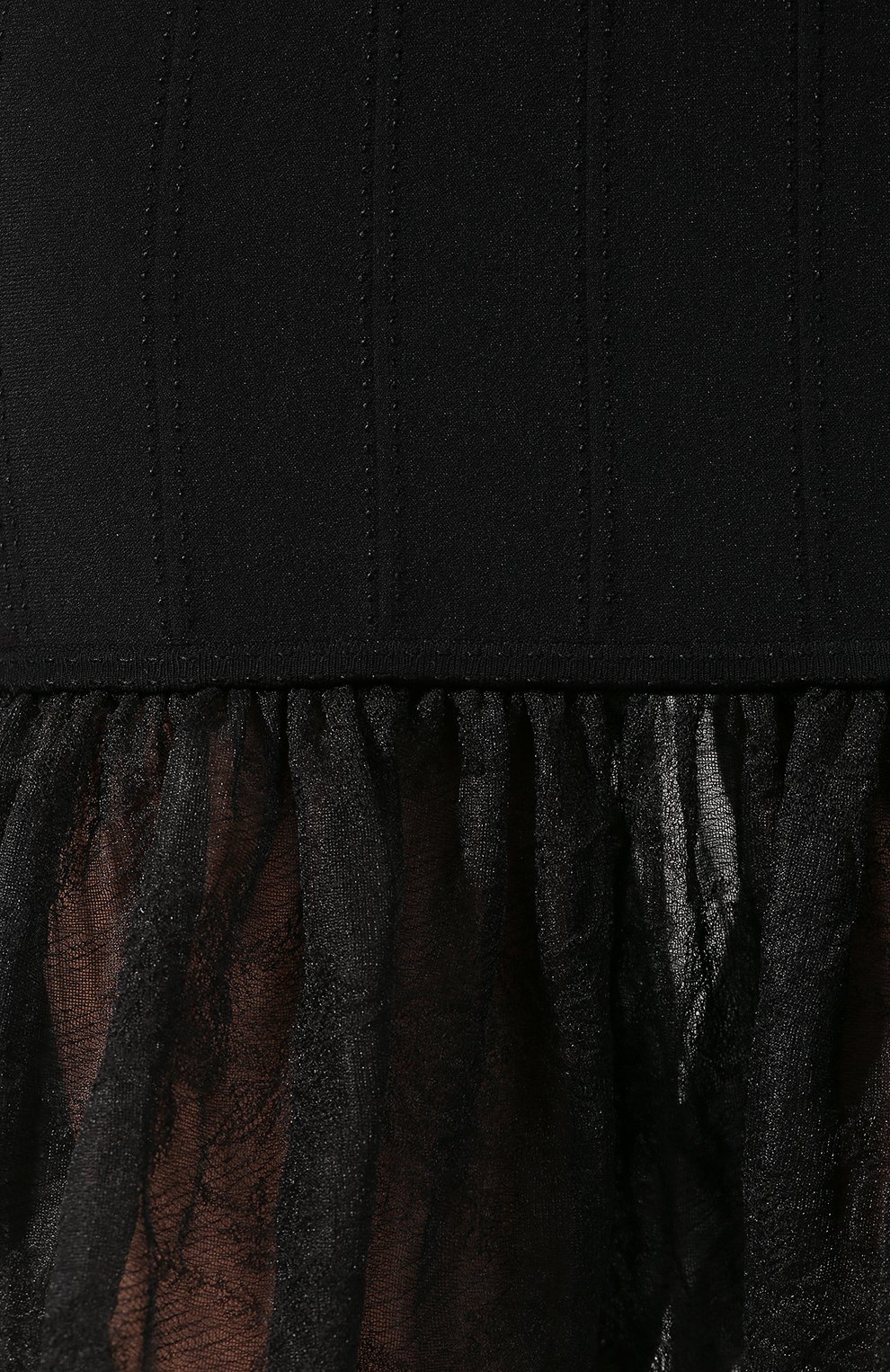 Платье из смеси шелка и вискозы ALEXANDER MCQUEEN, арт. 585208/Q1AD3, фото 5