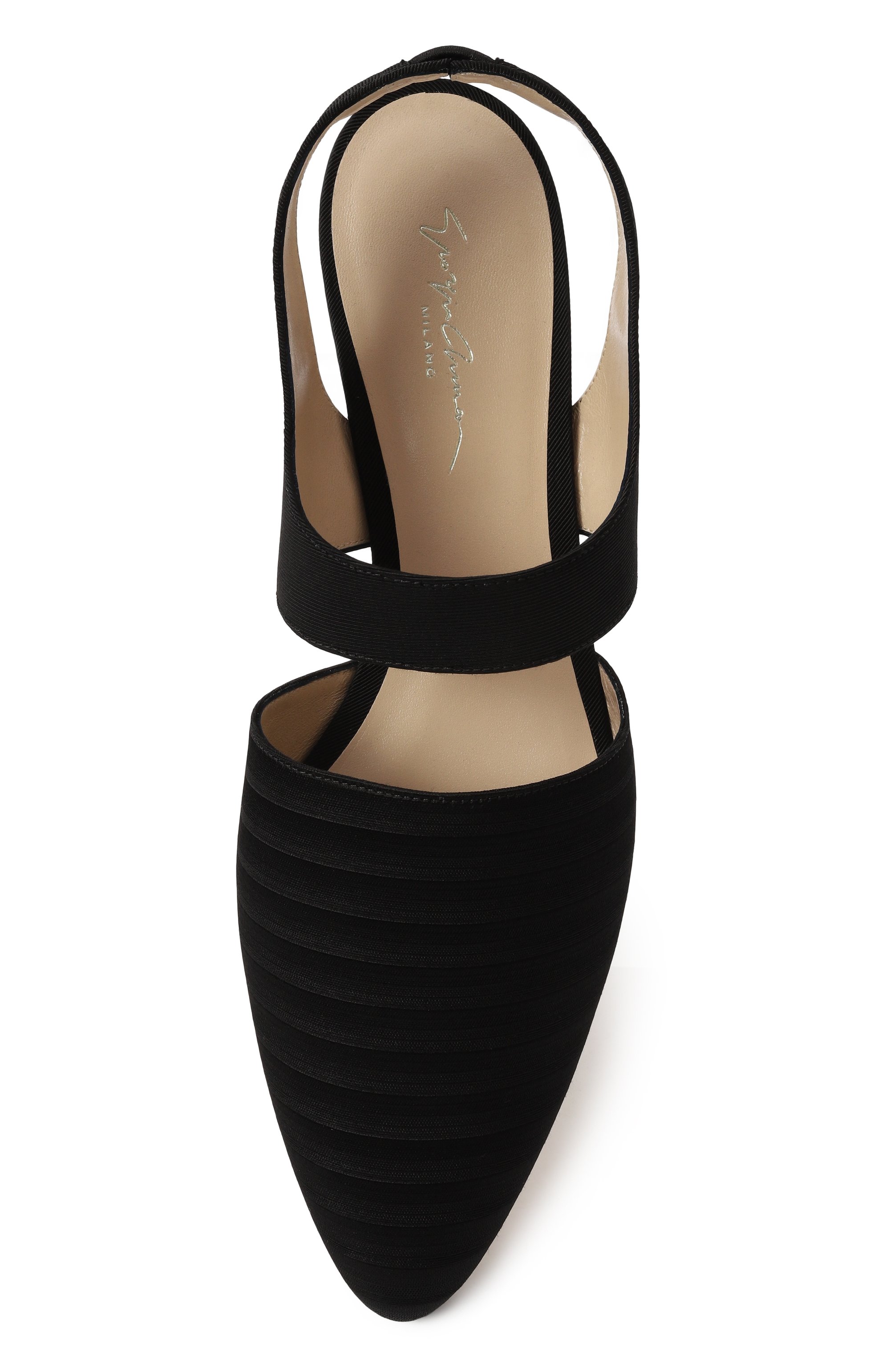 Текстильные туфли GIORGIO ARMANI, арт. X1D351/XR346, фото 6