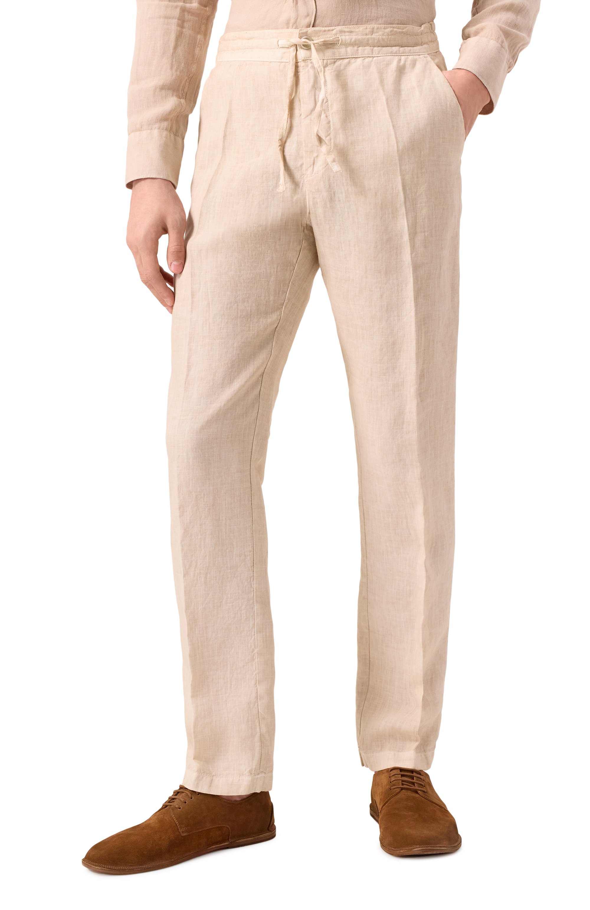 Льняные брюки 120% LINO, арт. 32ALIM299M/0253/S00, фото 3
