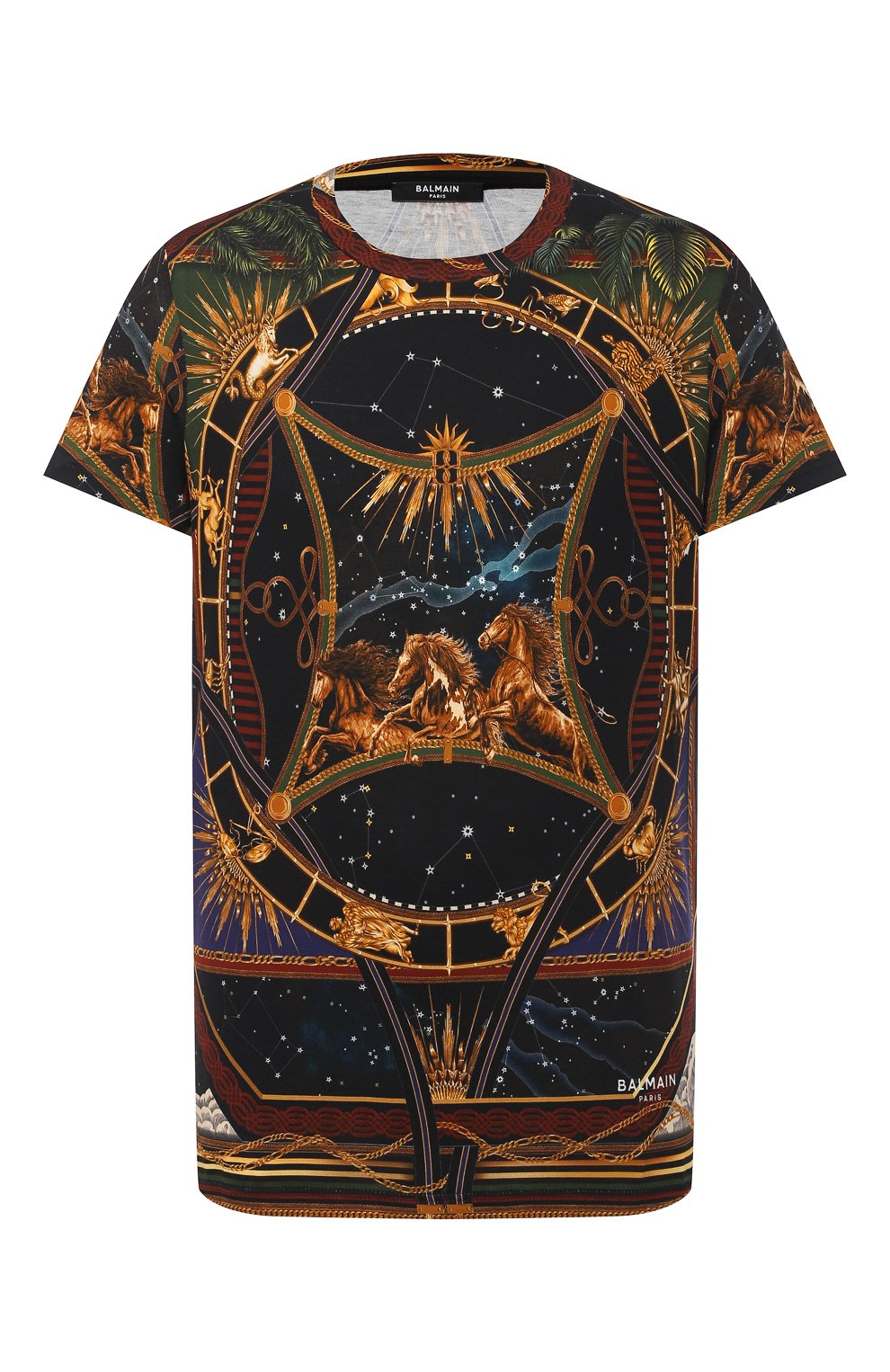 Хлопковая футболка BALMAIN, арт. UH01601/I351, фото 1