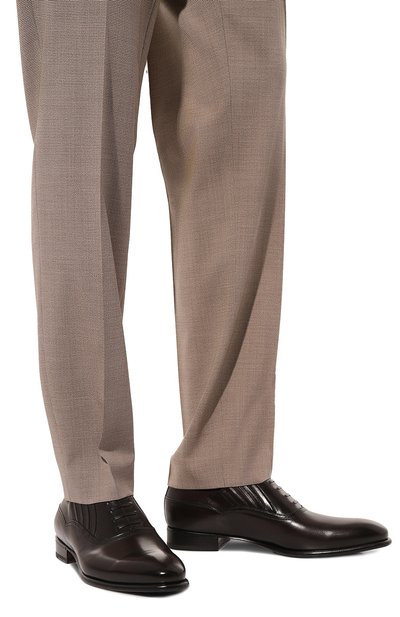Кожаные оксфорды BARRETT, арт. 211U048.5/BETIS CREAM, фото 3
