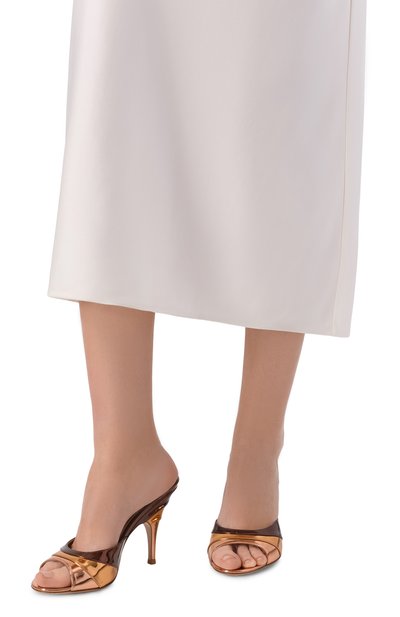 Женские кожаные мюли marea 95 GIANVITO ROSSI, арт. G10127.95RIC.METRGBC