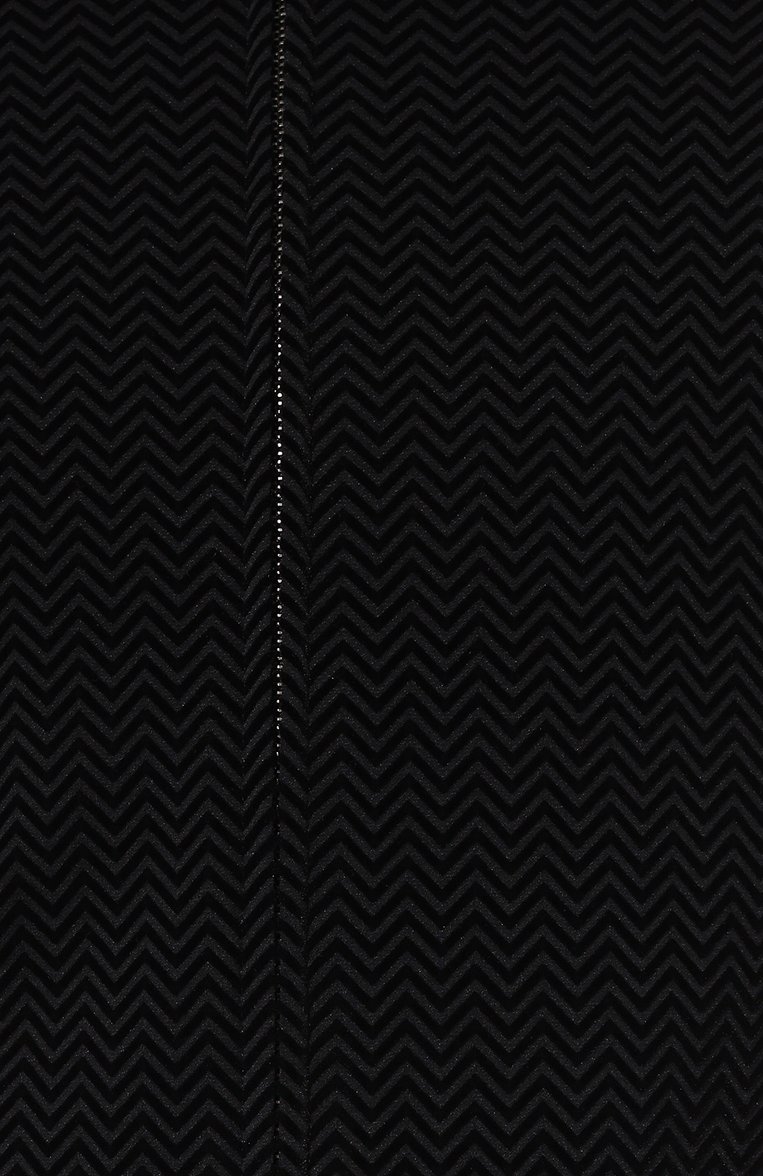 Мужская рубашка GIORGIO ARMANI черного цвета, арт. GM000057/TE11907 | Фото 5 (Рукава: Длинные; Материал внешний: Синтетический материал; Длина (для топов): Стандартные; Принт: С принтом; Манжеты: На кнопках; Стили: Кэжуэл; Случай: Повседневный; Воротник: Кент)