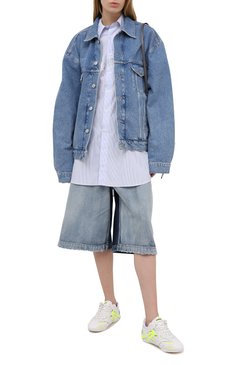 Комбинированные кроссовки drive BALENCIAGA, арт. 635497/W3AZ2, фото 1