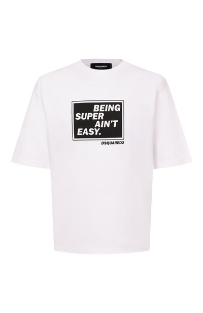 Мужская хлопковая футболка DSQUARED2, арт. S71GD1610/D20020