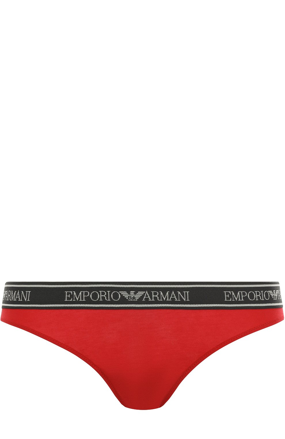 Хлопковые трусы с эластичным поясом EMPORIO ARMANI, арт. 162948/8P317, фото 1