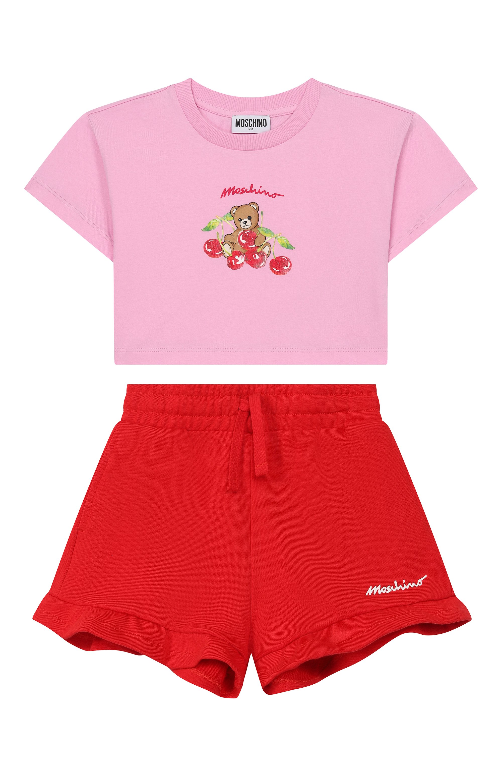 Комплект из футболки и шорт MOSCHINO, арт. HDG01N/LCA52_001, фото 1