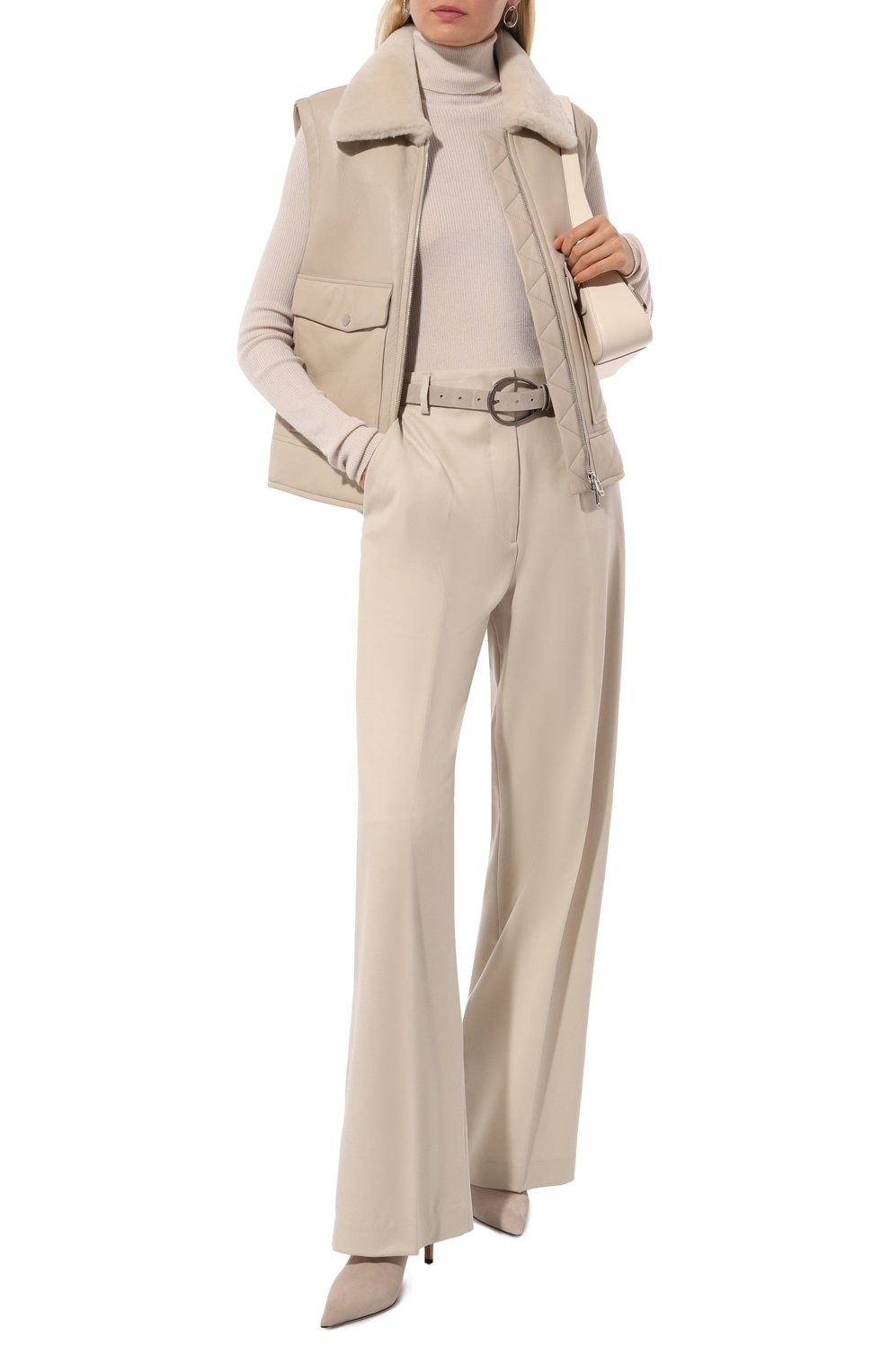 Замшевые ботильоны KITON, арт. D56823K0525F03, фото 2