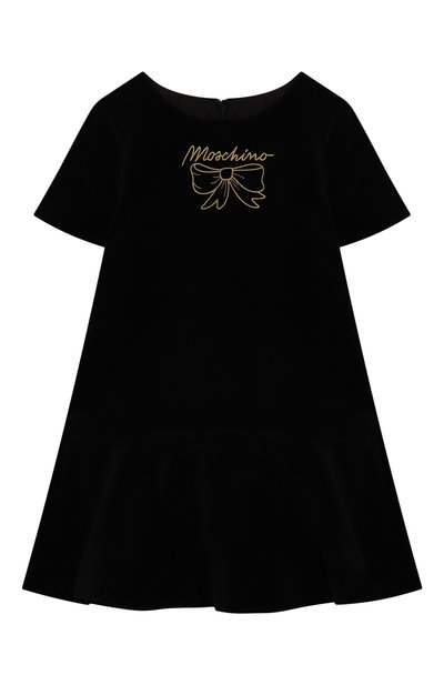 Хлопковое платье MOSCHINO, арт. HDV0GX/LWA07/4-8