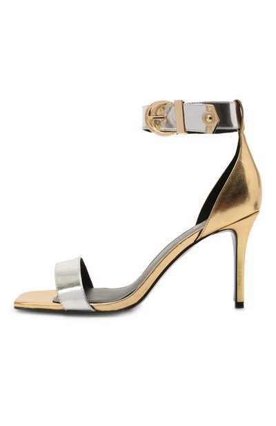 Кожаные босоножки  VERSACE JEANS COUTURE, арт. E0VWAS70-LINEA F0ND0 EMILY DIS. S70/71980, фото 3