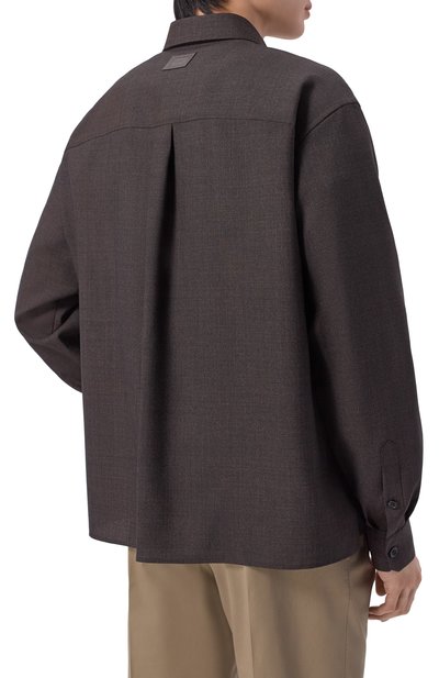 Шерстяная рубашка DOLCE & GABBANA, арт. G50J2T/HU2B0, фото 4