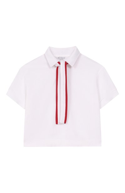 Хлопковое поло BRUNELLO CUCINELLI, арт. B0T81T490B