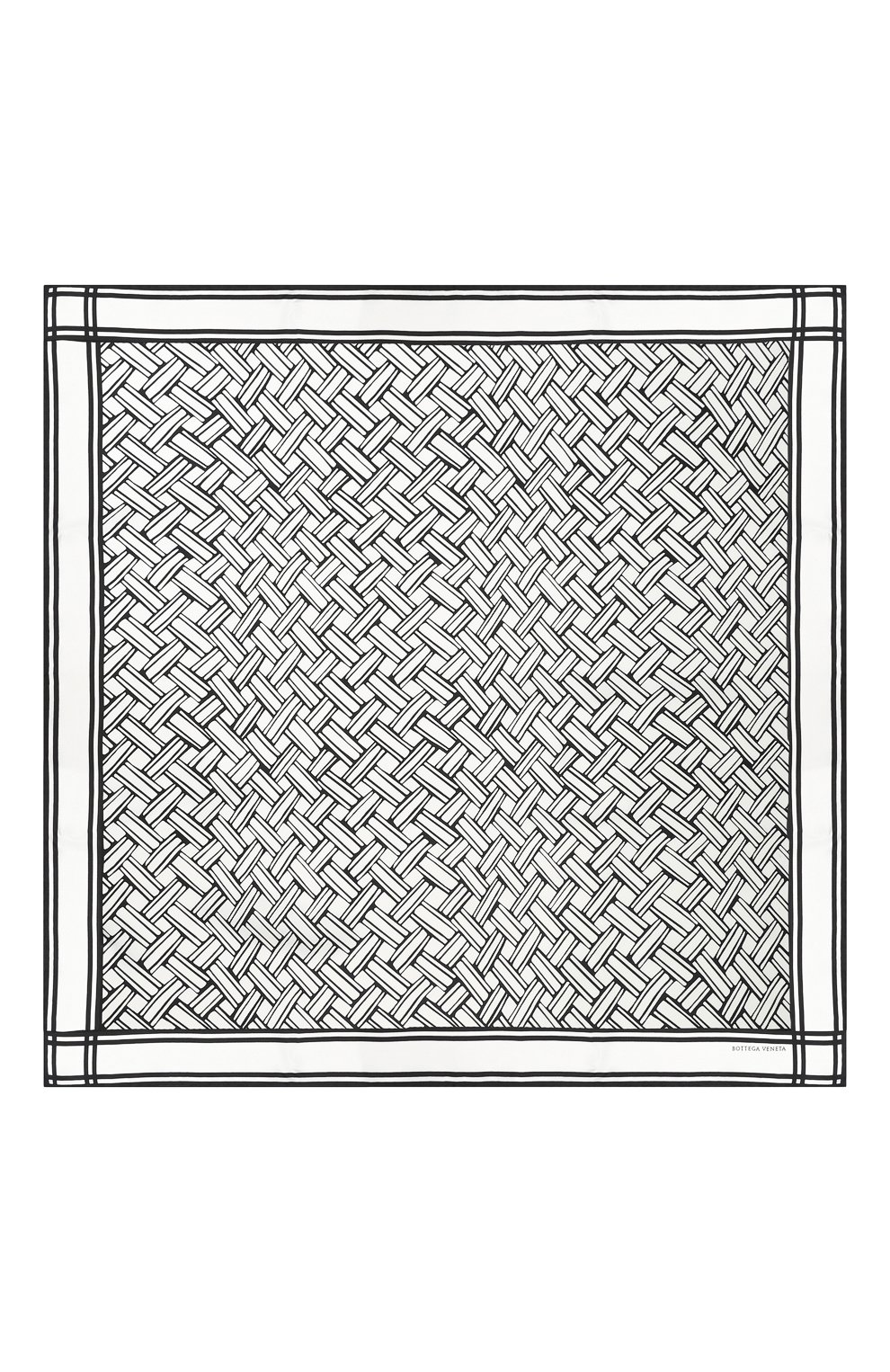 Шелковый платок BOTTEGA VENETA, арт. 574036/3V001, фото 3