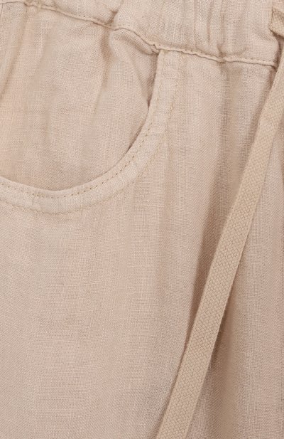 Льняные брюки IL GUFO, арт. P25PL195L6009/10A-14A, фото 3