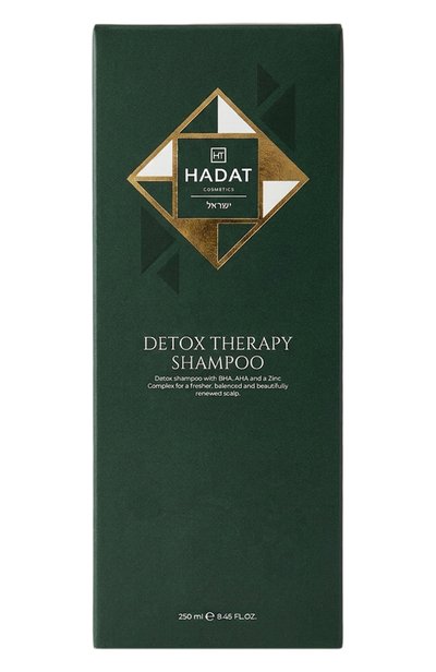 Шампунь для волос detox therapy shampoo (250ml) HADAT COSMETICS бесцветного цвета по цене 3570 руб., арт. 7298014870433, фото 4 Шампунь для волос detox therapy shampoo (250ml) HADAT COSMETICS, арт. 7298014870433, фото 4
