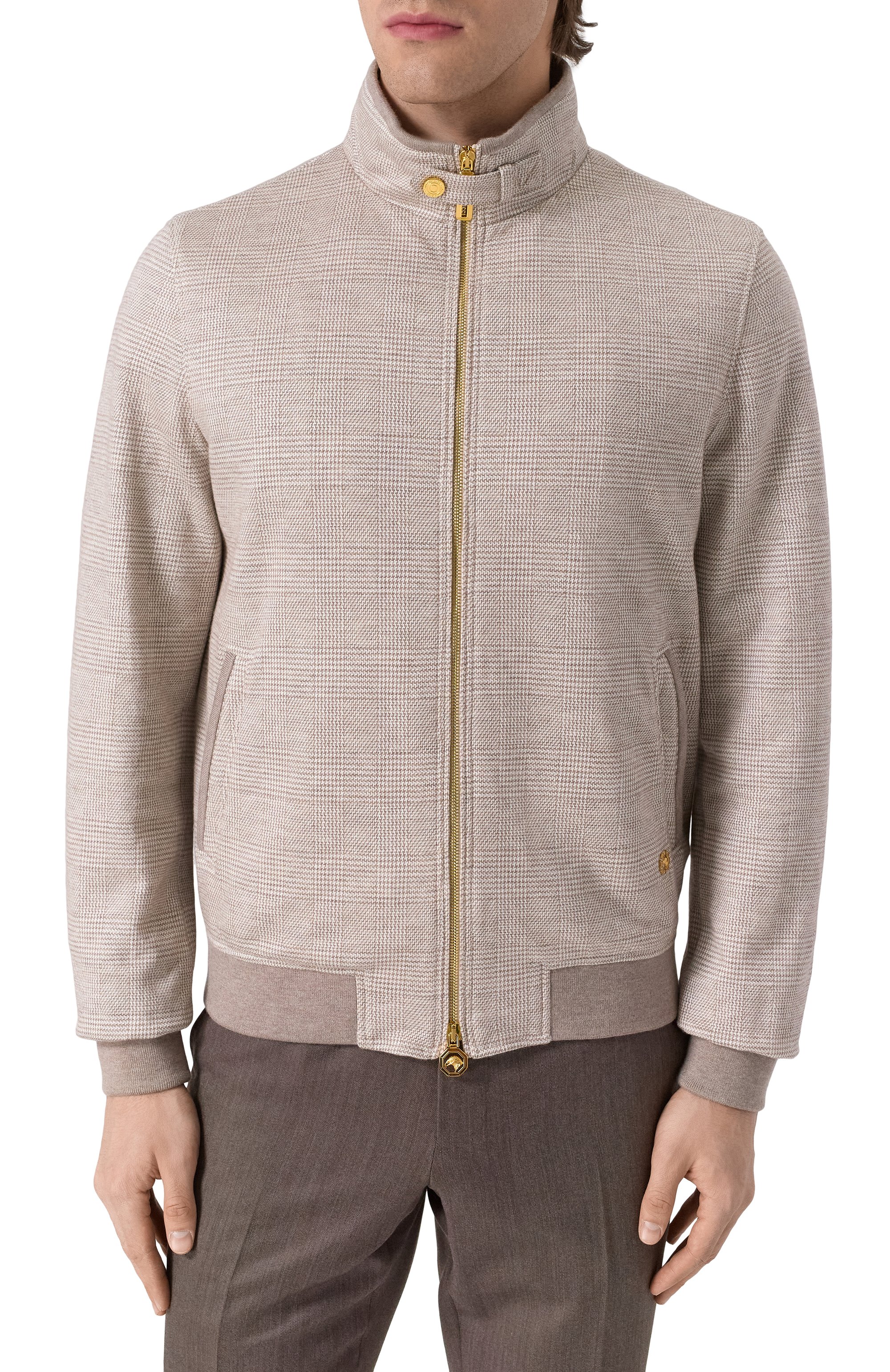 Бомбер из шерсти и шелка STEFANO RICCI, арт. MDJ5100381/DN25HA, фото 3