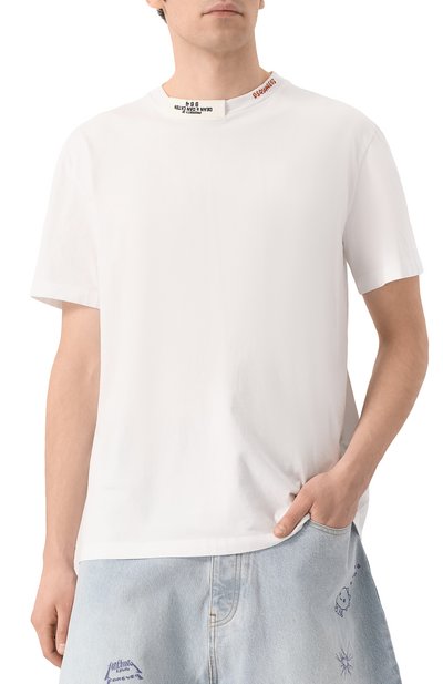 Хлопковая футболка DSQUARED2, арт. S74GD1417/D20020, фото 3