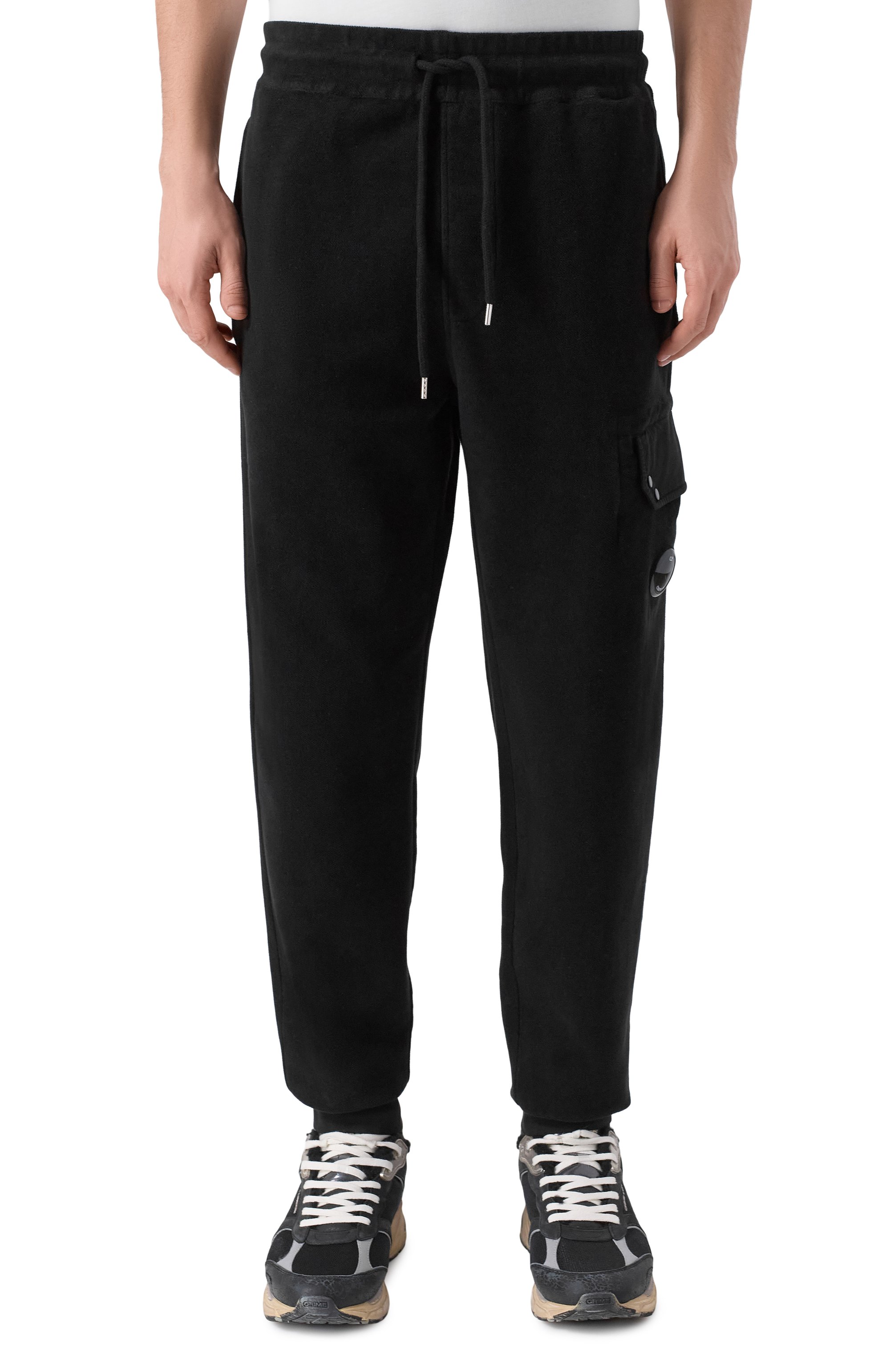 Хлопковые джоггеры C.P. COMPANY, арт. 19CMSP308A006614G, фото 3