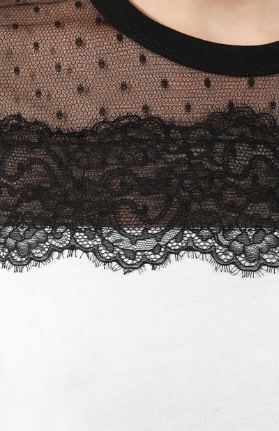 Хлопковая футболка REDVALENTINO, арт. TR3MG05H/4VV, фото 5