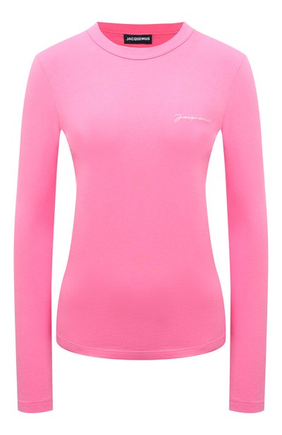 Хлопковый лонгслив JACQUEMUS, арт. 211JS002-2160, фото 1