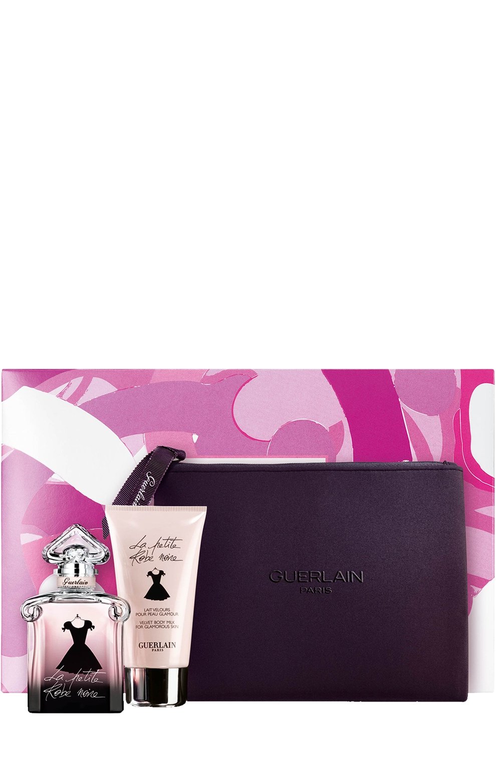 Набор la petite robe noire: парфюмерная вода + молочко для тела GUERLAIN бесцветного цвета по цене 6100 руб., арт. G013166, фото 1 Набор la petite robe noire: парфюмерная вода + молочко для тела GUERLAIN, арт. G013166, фото 1