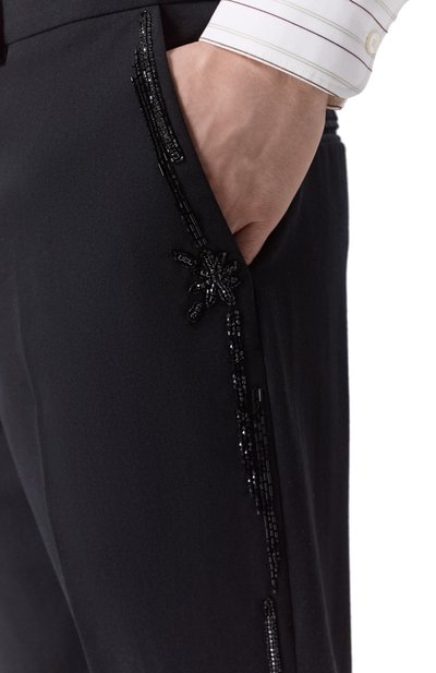 Шерстяные брюки BALMAIN, арт. GH1P0131/PD31, фото 5