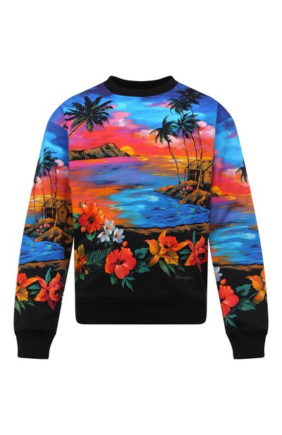 Мужской хлопковый свитшот DOLCE & GABBANA, арт. G9ABTT/HI75N