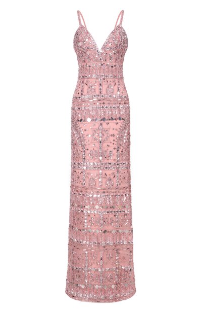 Платье с отделкой стразами ZUHAIR MURAD, арт. RDR26030/INST000, фото 1